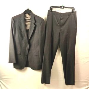 Stafford Suit Men 40L Micro‎ Striped Performance Super Suit Pants 32X30